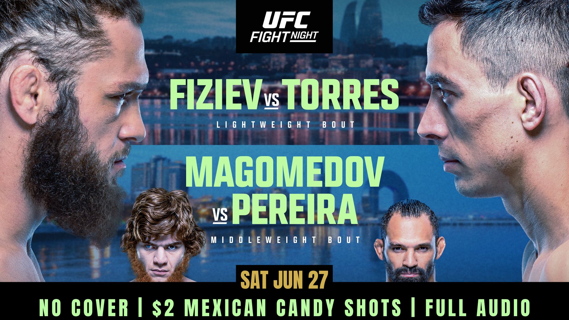 UFC Fight Night: Fiziev vs. Torres at The Decoy