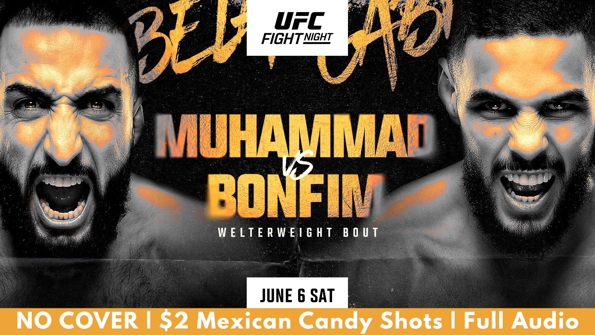 UFC Fight Night: Muhammad vs Bonfim