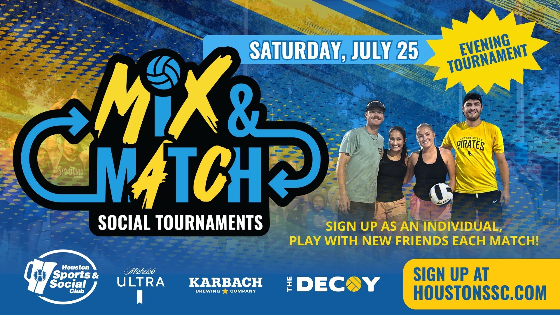 Sand Volleyball Social Mix & Match